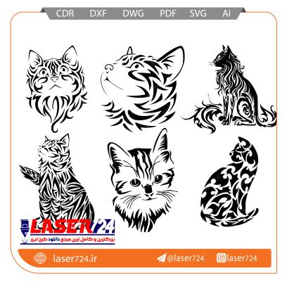 تصویر طرح گربه #1